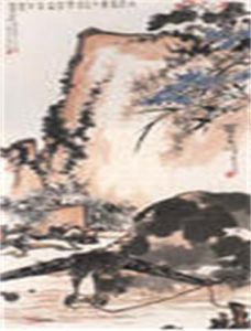 潘天壽春塘水暖 潘天壽春塘水暖