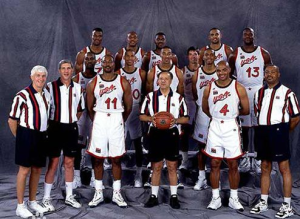 1996年奧運夢三隊全家福