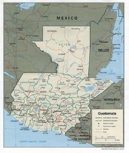 瓜地馬拉地理位置
