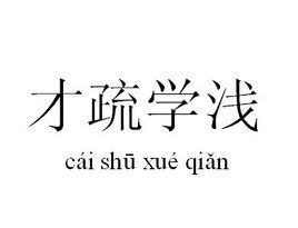 才疏學淺 才疏學淺