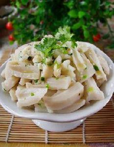 涼拌藕條 涼拌藕條