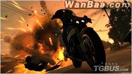 《俠盜獵車手》使用燃燒瓶引起的爆炸