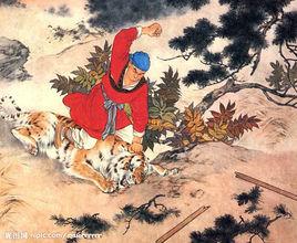 武松打虎[文學名著《水滸傳》中經典片段]