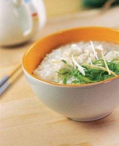 魚球生菜粥 魚球生菜粥