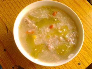 苦瓜瘦肉粥 苦瓜瘦肉粥