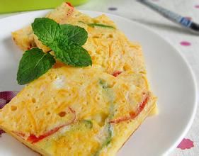 南瓜雙椒雞蛋餅 南瓜雙椒雞蛋餅