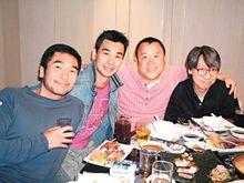 方中信、趙文卓、曾志偉、陳慶嘉喜相逢