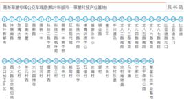 西安公交高新草堂專線
