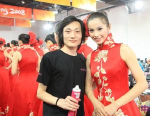 周旦妮參加北京2008奧運會