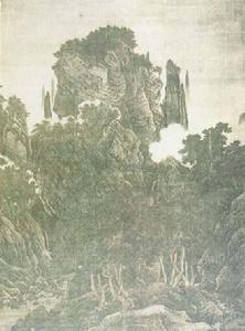 萬壑松風圖軸 萬壑松風圖軸