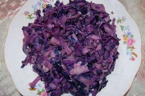 紫色沙拉