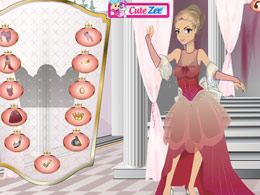 粉紅公主換裝