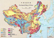 中國地質圖