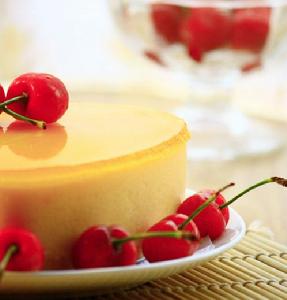 黃桃優酪乳蛋糕