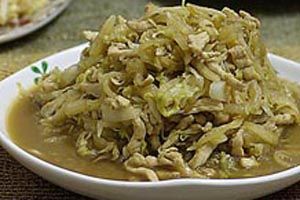 雞絲燴白菜 雞絲燴白菜