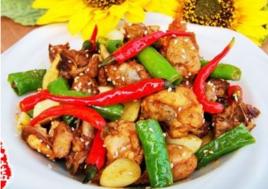 鮮椒炒雞塊 鮮椒炒雞塊