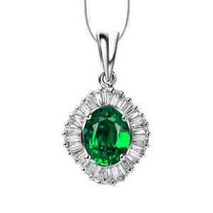 中國祖母綠吊墜