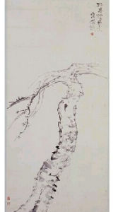 陳師曾墨梅圖軸 陳師曾墨梅圖軸