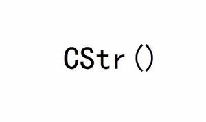 CStr() CStr()