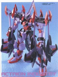 模型2 平衡翼展開模式