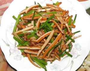 肉絲乾豆腐 肉絲乾豆腐