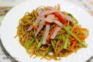 三絲炒火腿 三絲炒火腿