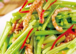 香芹炒肉絲 香芹炒肉絲