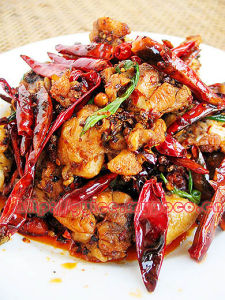 燜辣子雞腿 燜辣子雞腿