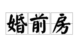 婚前房 婚前房