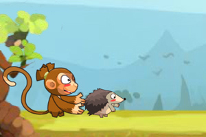 大臉猴和火刺蝟無敵版