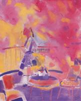 單博作品《飛花》