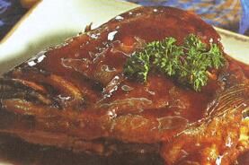 紅燜碟魚頭 紅燜碟魚頭