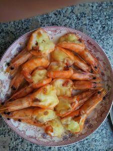 芝士焗琵琶蝦 芝士焗琵琶蝦