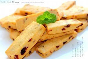 蔓越莓酥條兒 蔓越莓酥條兒