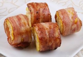 培根芥茉口味土司茶點 培根芥茉口味土司茶點
