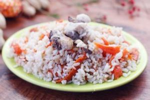 中國新疆抓飯燒麥