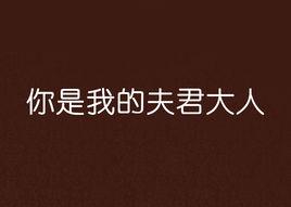 你是我的夫君大人 你是我的夫君大人