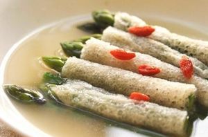 上湯蘆筍竹蓀 上湯蘆筍竹蓀