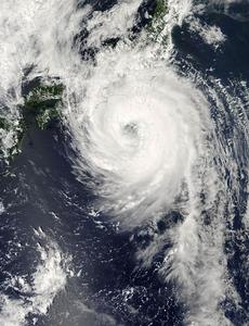 颱風菲特雲圖