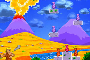 野人彈弓打花瓶2