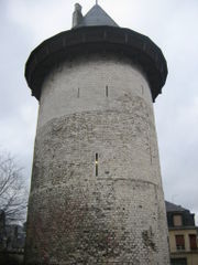 （圖）貞德在審判的過程中被監禁在位於魯昂的這座高塔。後來這座塔便被稱為聖女貞德塔。