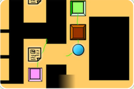 藍色小球闖迷宮 藍色小球闖迷宮