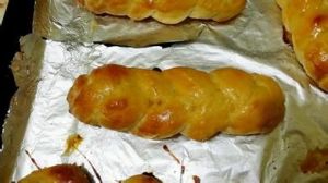 蜂蜜編花麵包 蜂蜜編花麵包