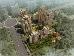 德城·紫雲府鳥瞰圖