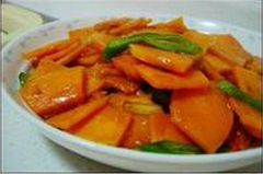 尖椒南瓜片 尖椒南瓜片