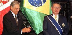 藤森和巴西總統卡多佐
