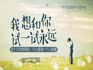 我想和你試一試永遠 我想和你試一試永遠