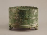 綠釉樽式爐 綠釉樽式爐