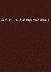 我終是只能是那顆孤獨的北極星 我終是只能是那顆孤獨的北極星