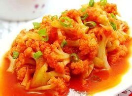 西紅柿炒菜花 西紅柿炒菜花